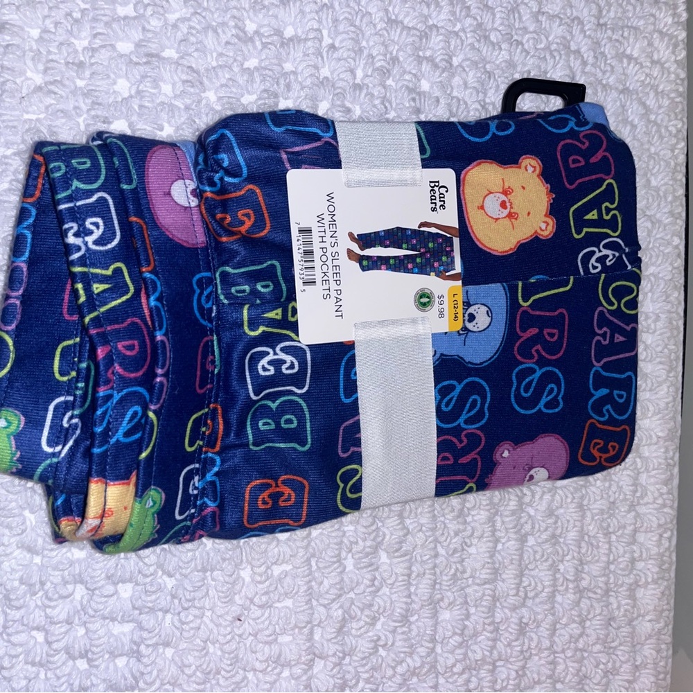 Care Bears Blue and Multicolor womens Sleep Pants